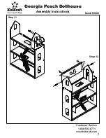 Предварительный просмотр 7 страницы KidKraft 65088 Assembly Instructions Manual