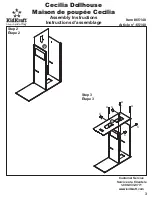 Предварительный просмотр 3 страницы KidKraft 65140 Assembly Instructions Manual