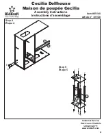 Предварительный просмотр 4 страницы KidKraft 65140 Assembly Instructions Manual