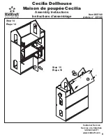 Предварительный просмотр 9 страницы KidKraft 65140 Assembly Instructions Manual