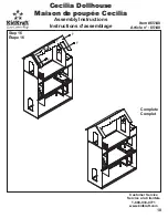 Предварительный просмотр 10 страницы KidKraft 65140 Assembly Instructions Manual