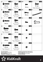 Предварительный просмотр 3 страницы KidKraft 65983 Manual