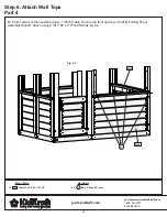 Preview for 30 page of KidKraft 9409045 Installation And Operating Instructions Manual