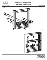 Preview for 4 page of KidKraft Activity Playhouse Assembly Instructions Manual