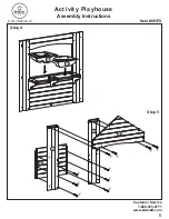 Preview for 5 page of KidKraft Activity Playhouse Assembly Instructions Manual