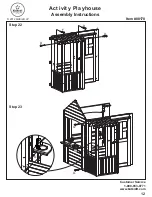 Preview for 12 page of KidKraft Activity Playhouse Assembly Instructions Manual