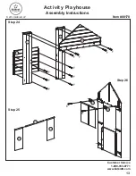 Preview for 13 page of KidKraft Activity Playhouse Assembly Instructions Manual