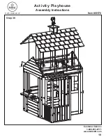 Preview for 18 page of KidKraft Activity Playhouse Assembly Instructions Manual