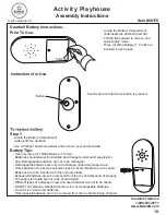 Preview for 19 page of KidKraft Activity Playhouse Assembly Instructions Manual