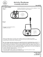 Preview for 20 page of KidKraft Activity Playhouse Assembly Instructions Manual