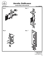 Предварительный просмотр 4 страницы KidKraft Amelia Follhouse 65093A Assembly Instructions Manual