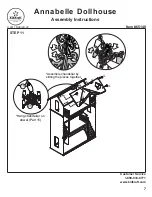 Preview for 7 page of KidKraft Annabelle Dollhouse Assembly Instructions Manual