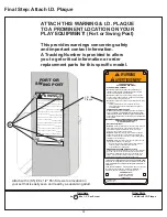 Предварительный просмотр 38 страницы KidKraft Appleton Play System F24148 Installation And Operating Instructions Manual