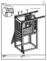 Предварительный просмотр 34 страницы KidKraft AUSTIN PLAYSET F29085 Installation And Operating Instructions Manual