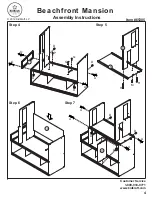 Предварительный просмотр 4 страницы KidKraft Beachfront Mansion Assembly Instructions Manual