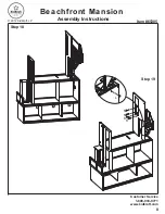 Предварительный просмотр 8 страницы KidKraft Beachfront Mansion Assembly Instructions Manual