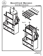 Предварительный просмотр 10 страницы KidKraft Beachfront Mansion Assembly Instructions Manual