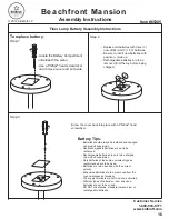 Предварительный просмотр 16 страницы KidKraft Beachfront Mansion Assembly Instructions Manual