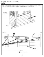 Предварительный просмотр 56 страницы KidKraft BEAR CAVE LODGE Installation And Operating Instructions Manual