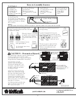 Preview for 8 page of KidKraft BILT COMMAND BASE BATTLE FORT Installation And Operating Instructions Manual