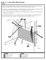 Предварительный просмотр 69 страницы KidKraft BOULDER STATION Installation And Operating Instructions Manual