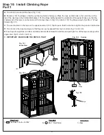 Предварительный просмотр 37 страницы KidKraft Cedar Summit Adventure Ridge Playset Installation And Operating Instructions Manual