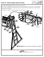 Предварительный просмотр 92 страницы KidKraft Cedar Summit Adventure Ridge Playset Installation And Operating Instructions Manual