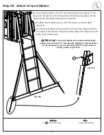 Предварительный просмотр 95 страницы KidKraft Cedar Summit Adventure Ridge Playset Installation And Operating Instructions Manual