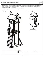 Preview for 96 page of KidKraft Cedar Summit BEAR CAVE LODGE FSC Installation And Operating Instructions Manual