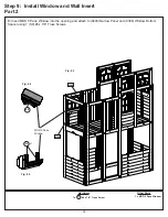 Предварительный просмотр 39 страницы KidKraft Cedar Summit DEVONSHIRE ELITE Installation And Operating Instructions Manual