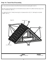 Предварительный просмотр 49 страницы KidKraft Cedar Summit DEVONSHIRE ELITE Installation And Operating Instructions Manual