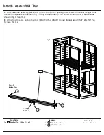 Preview for 33 page of KidKraft Cedar Summit F29080 Installation And Operating Instructions Manual