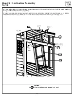 Preview for 69 page of KidKraft Cedar Summit F29080 Installation And Operating Instructions Manual