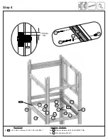 Предварительный просмотр 17 страницы KidKraft Cedar Summit LINDALE PLAYSET F29130 Installation And Operating Instructions Manual