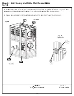 Предварительный просмотр 28 страницы KidKraft Cedar Summit RICHMOND LODGE Installation And Operating Instructions Manual