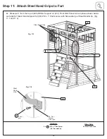 Предварительный просмотр 36 страницы KidKraft Cedar Summit RICHMOND LODGE Installation And Operating Instructions Manual