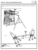 Предварительный просмотр 62 страницы KidKraft Cedar Summit RICHMOND LODGE Installation And Operating Instructions Manual