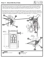 Предварительный просмотр 64 страницы KidKraft Cedar Summit RICHMOND LODGE Installation And Operating Instructions Manual