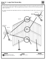 Предварительный просмотр 66 страницы KidKraft Cedar Summit RICHMOND LODGE Installation And Operating Instructions Manual