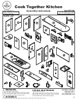 KidKraft Cook Together Kitchen 53186 Assembly Instructions Manual preview