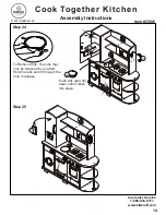 Preview for 14 page of KidKraft Cook Together Kitchen 53186 Assembly Instructions Manual