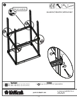 Предварительный просмотр 22 страницы KidKraft CREATIVE COVE PLAYSET Installation And Operating Instructions Manual