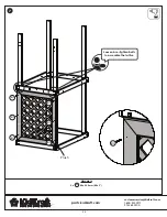 Предварительный просмотр 24 страницы KidKraft CREATIVE COVE PLAYSET Installation And Operating Instructions Manual