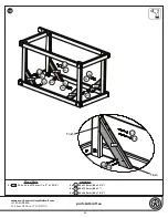 Предварительный просмотр 29 страницы KidKraft CREATIVE COVE PLAYSET Installation And Operating Instructions Manual