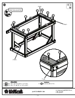 Предварительный просмотр 30 страницы KidKraft CREATIVE COVE PLAYSET Installation And Operating Instructions Manual