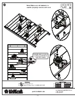 Предварительный просмотр 44 страницы KidKraft CREATIVE COVE PLAYSET Installation And Operating Instructions Manual