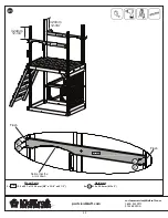 Предварительный просмотр 48 страницы KidKraft CREATIVE COVE PLAYSET Installation And Operating Instructions Manual