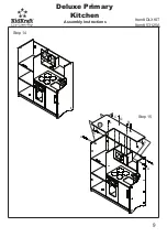 Предварительный просмотр 9 страницы KidKraft Deluxe 53125A Assembly Instructions Manual