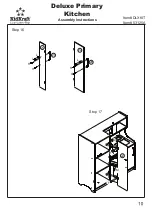 Предварительный просмотр 10 страницы KidKraft Deluxe 53125A Assembly Instructions Manual