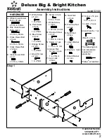 Предварительный просмотр 2 страницы KidKraft Deluxe Big & Bright Kitchen Assembly Instructions Manual